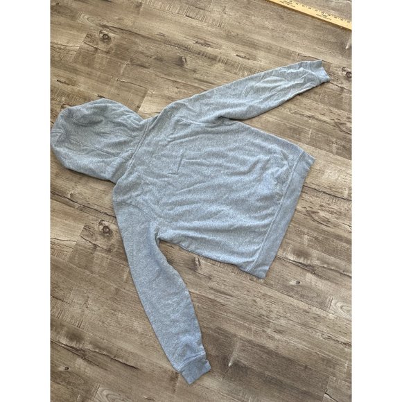 Nike Womens Pullover Hoodie Sweater Size M Gray Embroidered Logo - Picture 4 of 4